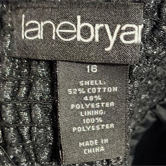 Lane Bryant black bow‎ detail corset babydoll peplum party sweetheart top 16 - Picture 6 of 9